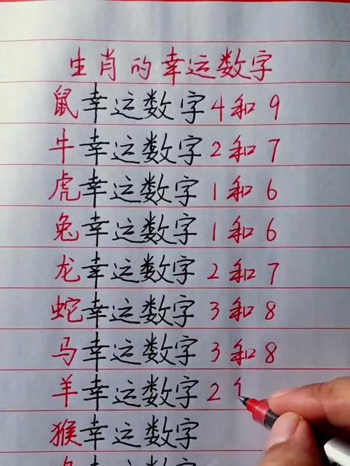 关于榐打一生肖数字号码的信息
