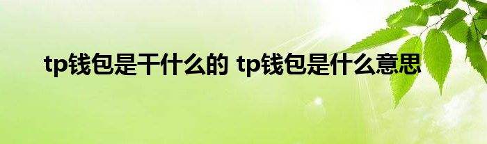 关于tp钱包是什么结构的去中心化钱包的信息