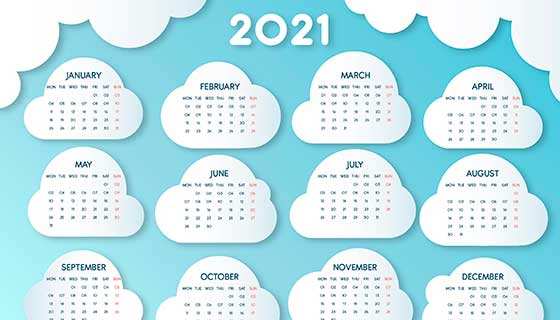 [2021年的日历表]2021年的日历表图片