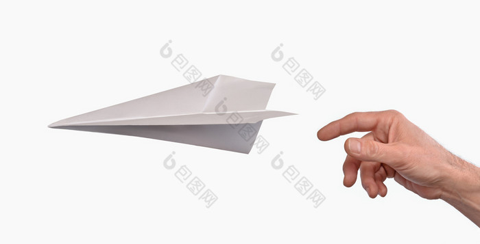 [手中的纸飞机]手中的纸飞机终于回到我这里