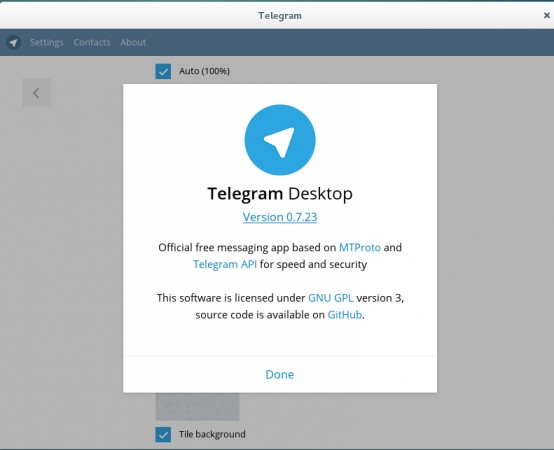 关于Telegram安卓版本的信息