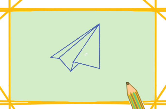 [纸飞机怎么画]飞走的纸飞机怎么画