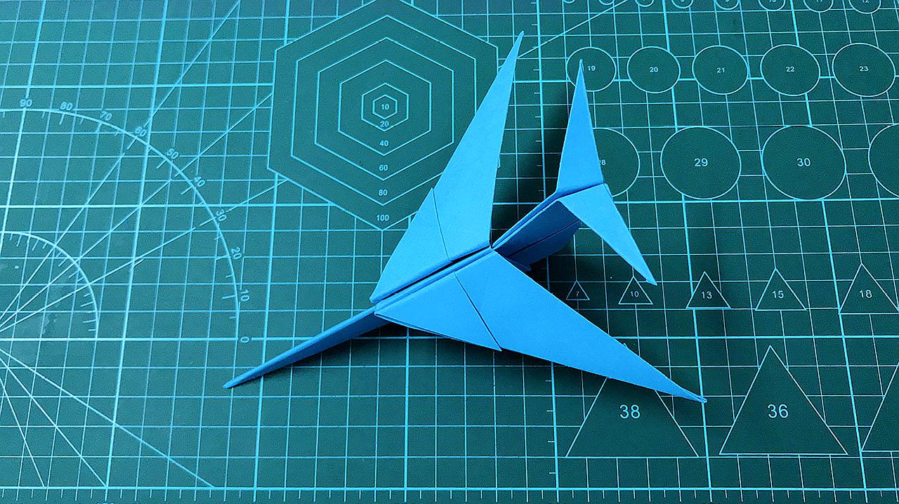 纸飞机发射器怎么折_纸飞机发射器怎么折战斗机教程