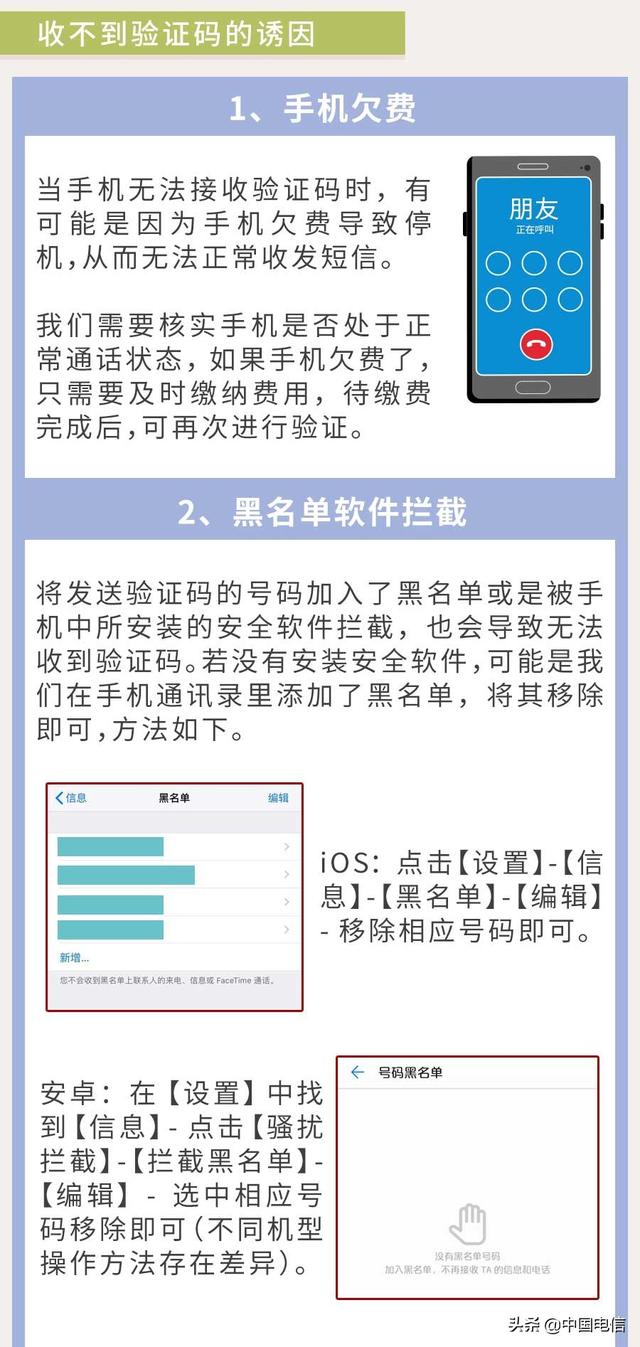 为什么接收不到短信验证码_接收不到短信验证码是什么原因