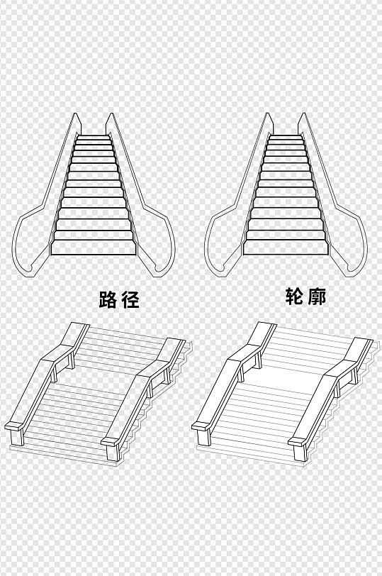 简笔画梯子的画法_梯子简笔画 儿童画